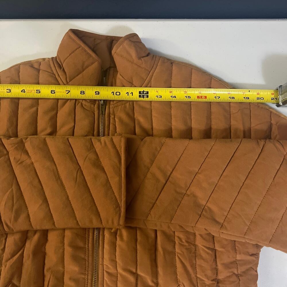 Disamer Tan Light Weight Quilted Jacket - Picture 8 of 10